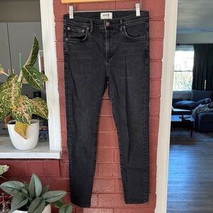Agolde Charcoal ‘Sophie’ Skinny Jeans